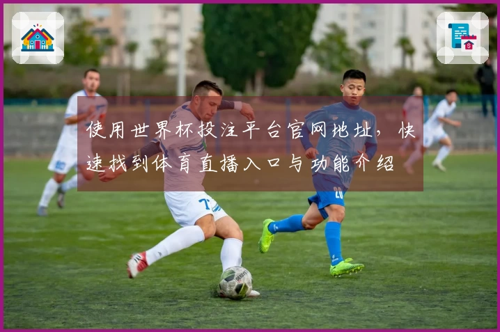 使用世界杯投注平台官网地址，快速找到体育直播入口与功能介绍